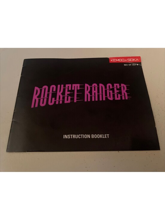 Other - Rocket Ranger (Nintendo, NES 1990) MANUAL ONLY